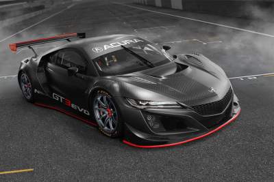 Honda announces new NSX GT3 Evo race car