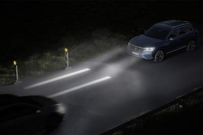 Volkswagen showcases interactive lighting functions to improve safety