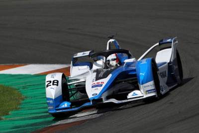 Strong performance from the BMW iFE.18 at Valencia