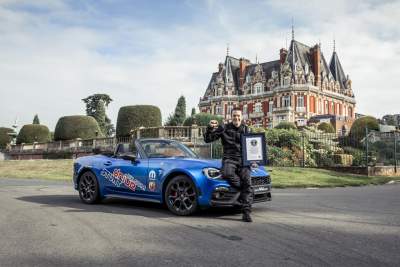 Abarth celebrates new Guinness World Record with 124 Spider