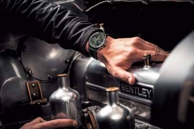 Bentley and Breitling drive foreward into the future