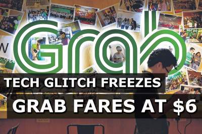 Tech glitch freezes Grab fares at $6