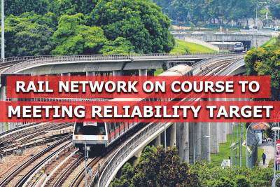 Rail network on course to meeting reliability target