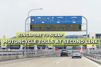 Singapore to scrap motorcycle tolls at Second Link