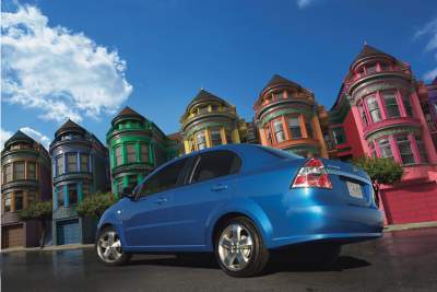 All-new 2007 Chevrolet Aveo sedan: Youthful refinement inside and out