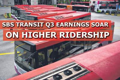 SBS Transit Q3 earnings soar on higher ridership