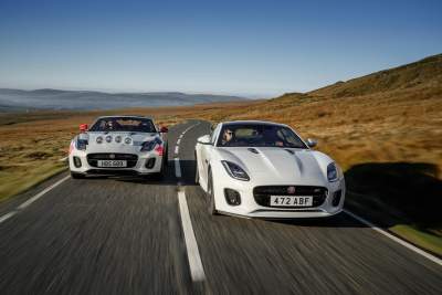 Jaguar F-TYPE rally cars celebrate 70 years of sports car heritage