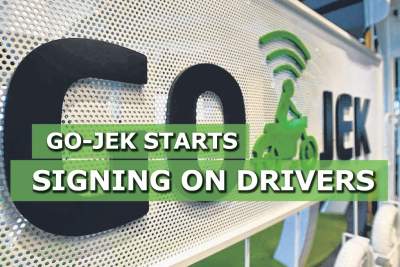 Indonesian ride-hailing firm Go-Jek starts signing on drivers