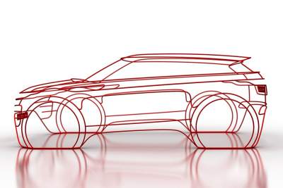 New Range Rover Evoque teased ahead of debut