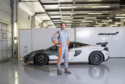 McLaren and Sparco design world's lightest FIA approved race suit