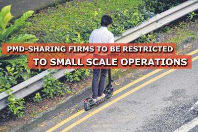 PMD-sharing firms to be restricted to small-scale operations