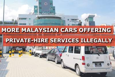 More Malaysian cars offering private-hire services illegally in Singapore