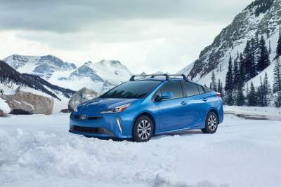 The new Prius with its AWD-e system