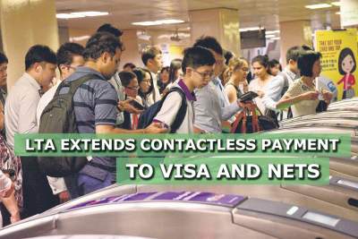 LTA expands contactless payment trial for public transport to Visa and Nets