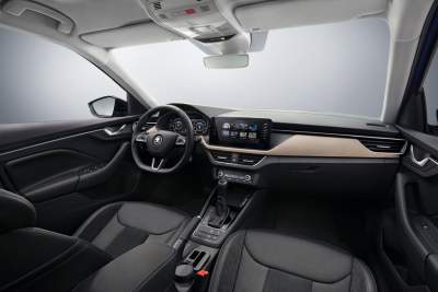 Skoda reveals first pictures of Scala interior