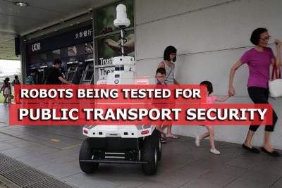Robots being tested for use for public transport security