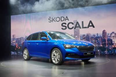 Skoda celebrates world premiere of the Scala