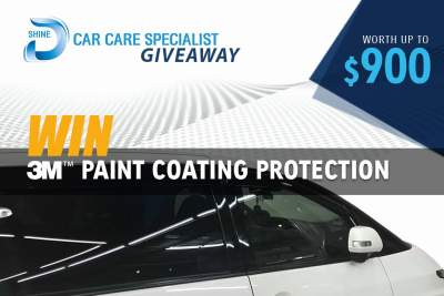 3M Paint Protection Car Treatment worth $900 to be won