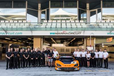 McLaren 720S GT3 stuns on global race debut in Abu Dhabi