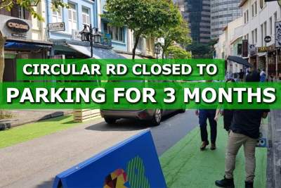 Circular Rd closed to parking for 3 months