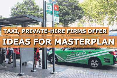 Taxi, private-hire car firms offer ideas for masterplan