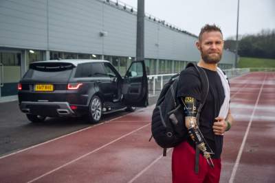 Jaguar Land Rover showcase automatic mobility door technology