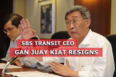 SBS Transit CEO Gan Juay Kiat resigns over personal indiscretion