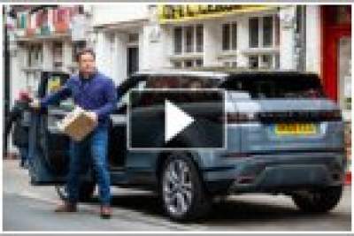 Jamie Oliver spices up London in the new Range Rover Evoque