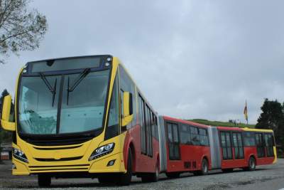 Scania delivers 741 gas buses to Bogota