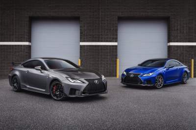 Lexus debuts refreshed RC F and RC F Track Edition