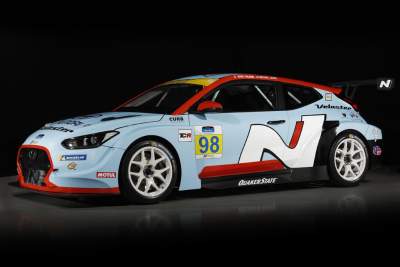 Hyundai Veloster N race car makes world debut