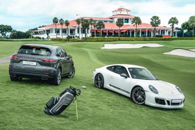 Porsche announces its partnership with the 2019 SMBC Singapore Open