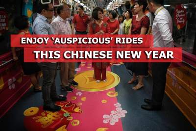 Enjoy 'auspicious' rides this Chinese New Year