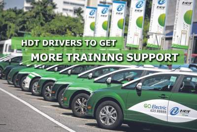 HDT taxi drivers to get more training support