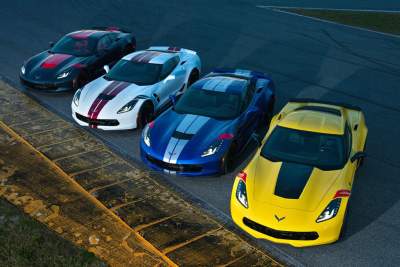 Champion Corvette racers design unique series models