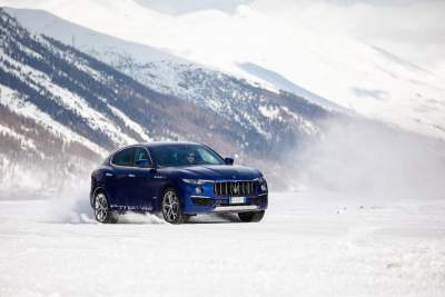 Maserati Winter Experience kicks off in St. Moritz