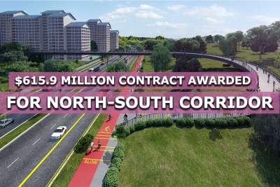 $615.9 million contract awarded for North-South Corridor
