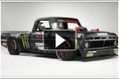 Ken Block's 'Hoonitruck' uses a 3D-printed intake manifold