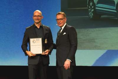 Volkswagen Touareg wins gold at German Design Award