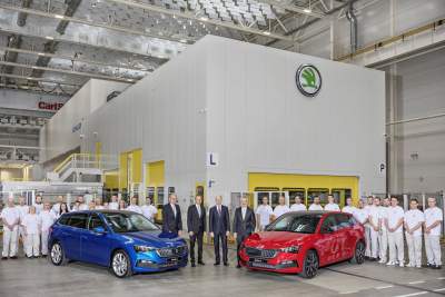 Skoda begins Scala production in Mlada Boleslav