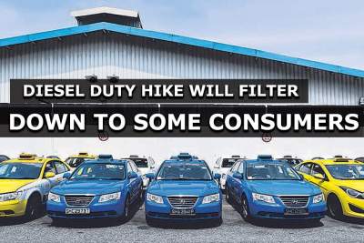 Diesel duty hike will filter down to some consumers