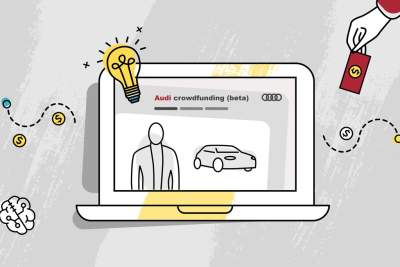 Crowdfunding accomplishes innovative projects at Audi