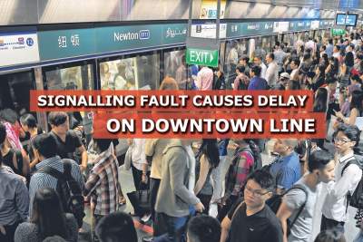 Signalling fault causes delay on Downtown Line