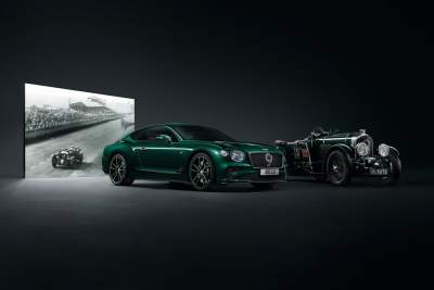 Distinctive Continental GT celebrates Bentley's centenary year