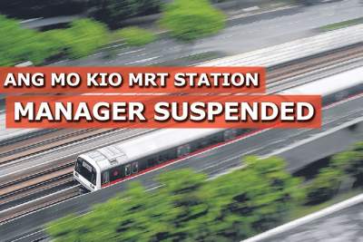 Ang Mo Kio MRT station manager suspended