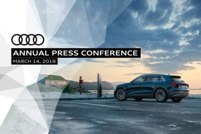Live streaming of the Audi Annual Press Conference