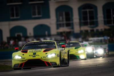 Valiant performances goes unrewarded for Aston Martin