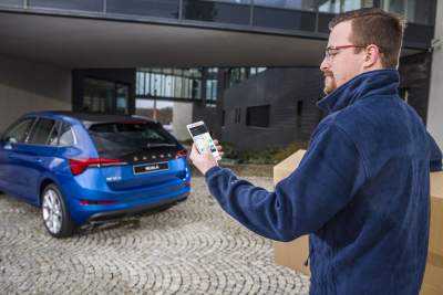 Skoda tests new pilot scheme that turns cars into delivery addresses