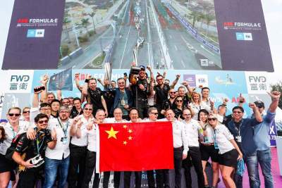 Formula E team DS Techeetah wins Sanya E-Prix