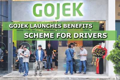 Gojek launches benefits scheme for drivers